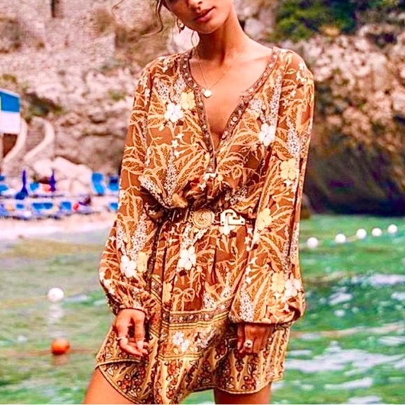 🌺🎉HP🎉🌺 NWT Spell & The Gypsy Bianca Tunic Dress - Picture 2 of 15